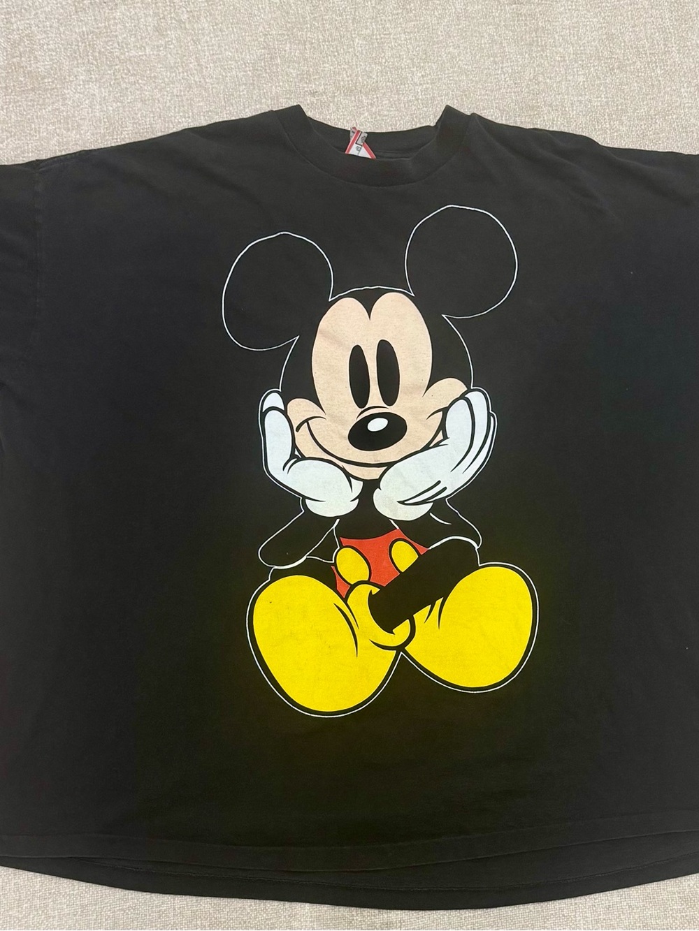 90s Vtg Disney Designs Single Stitch Mickey Mouse tshirt supersize